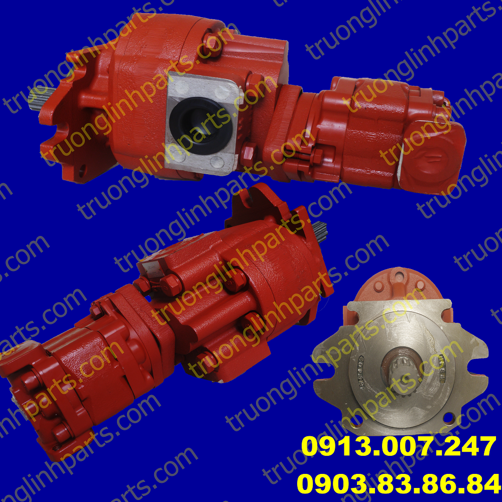 Bơm thủy lực xe xúc lật Kawasaki 70ZV, 60ZIV, 45ZIV, 90ZIV-2, 80ZV-2, 90ZIV-2, 80ZV-2, 80ZV, 65ZV